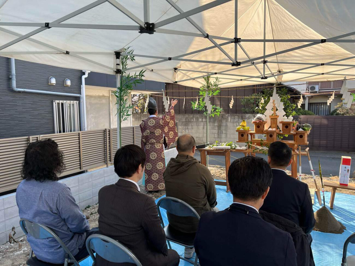 葛飾区立石8丁目アパート現場着工